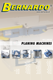 Planing machines