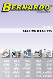Sanding machines
