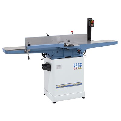 Surface planing machines with spiral cutter head