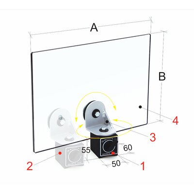 Suojukset magneettijaloilla