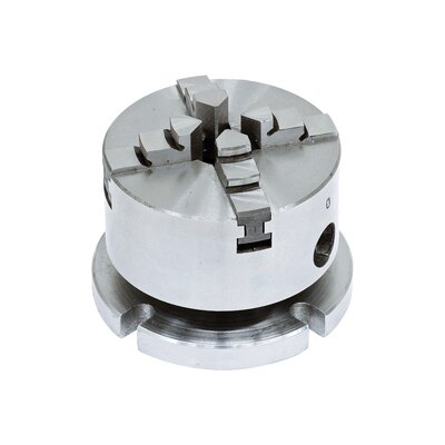 4-jaw chuck diam. 70 mm with face plate diam. 80 mm