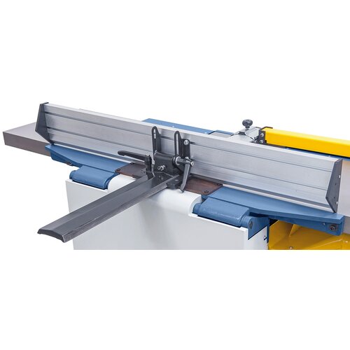The planer fence can be set to required position via the precise prism guide.