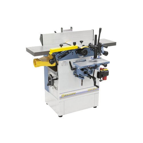 The mortiser unit allows slotting and drilling (optional).