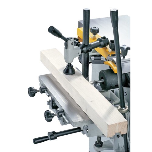 The optional mortising unit is optimal for slots, dowel pin and inclined bore, ...