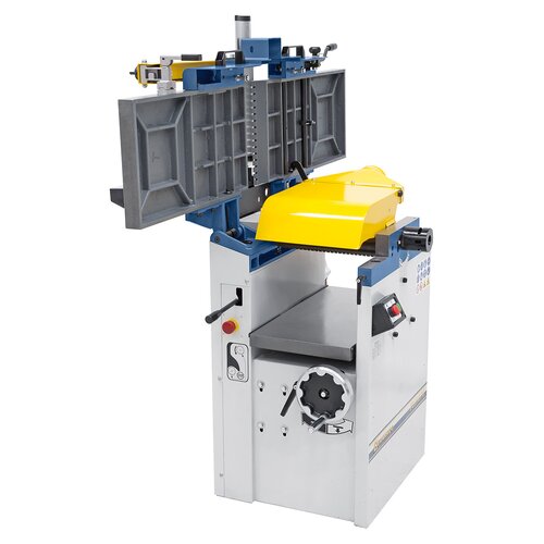 The long, reinforced, grey cast iron 
planing / thicknessing tables allow 
precise processing of large workpieces. 