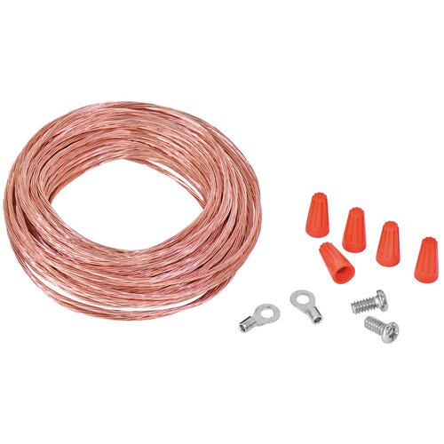 Grounding set ES 1 (optional extra): Attention: The dust collector needs to be grounded at all time to reduce the risk of fire and explosion. 