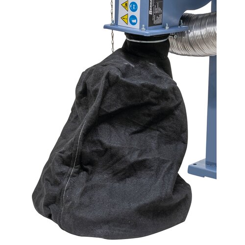 Geringer Staubdurchlass durch gewebten Fein-Filtersack. Geringer Staubdurchlass durch gewebten Fein-Filtersack.