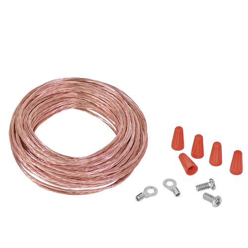 Grounding set ES 1 (optional extra): Attention: The dust collector needs to be grounded at all time to reduce the risk of fire and explosion.