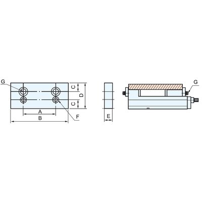 Aufsatzbacken LJ 160 - 2 Stk.