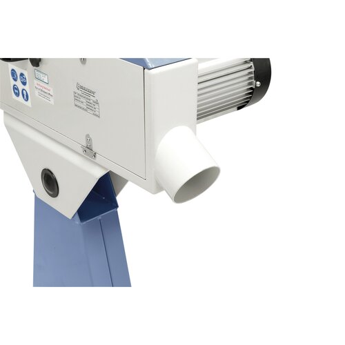 Dotato di manicotto di aspirazione diam. 100 mm