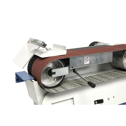 Disco di contatto di grandi dimensioni e tenditura del nastro automatica