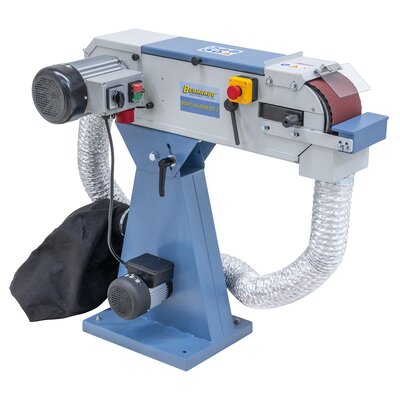 Båndslibe-maskine med udsugning BSM 150 x 2000 DC-2 / 400 V