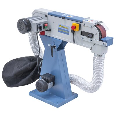 Båndslibe-maskine med udsugning BSM 75 x 2000 DC-2 / 400 V