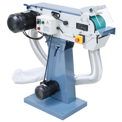 Levigatrici a nastro con aspirazione MS 150 x 2000 DC-2 / 400 V