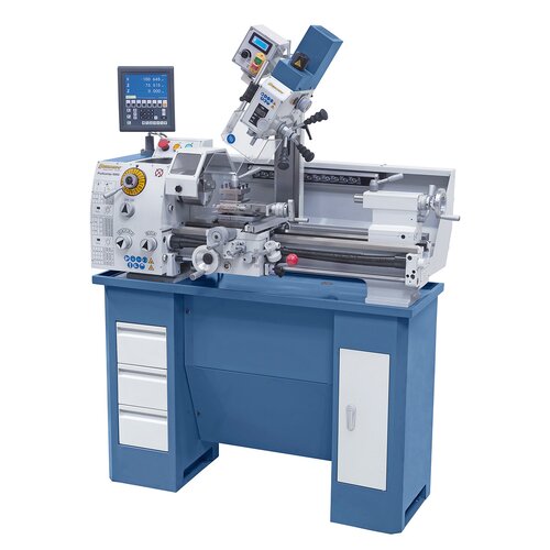 The tiltable mill head  offers  a variety of applications.