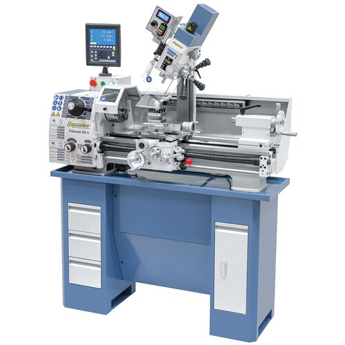 The tiltable mill head  offers a variety of applications.
