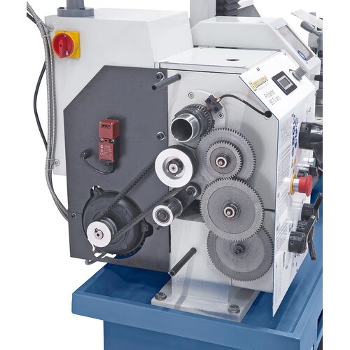 Hardened spindle, high-quality taper bearings ensure high concentricity of spindle nose (≤ 0.015 mm) 