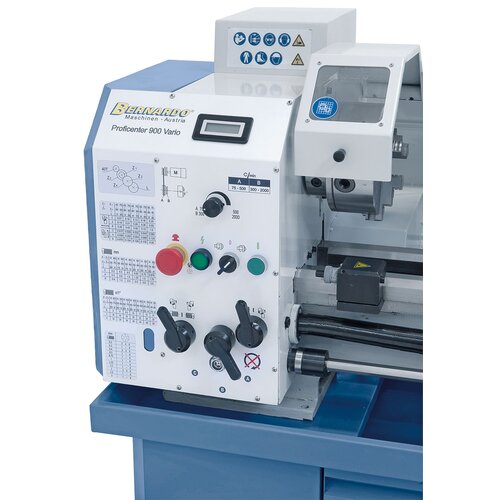 Electronic, stepless speed adjustment – easily read on digital display.