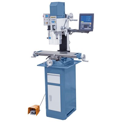 Vrtačko-frézka BF 28 BDC s 3osé digitálního odměřování ES-12 V