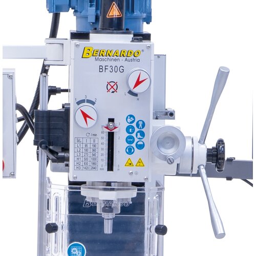 Adjustable drill depth stop, drill depth can be read on scale