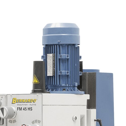 Výkonný 2stupňový hnací motor s hnací silou 1,1 / 1,5 kW.