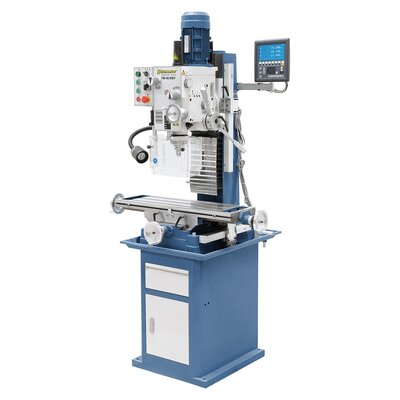 Bohr- und Fräsmaschine FM 45 HSV inkl. 3-Achs-Digitalanzeige ES-12 V