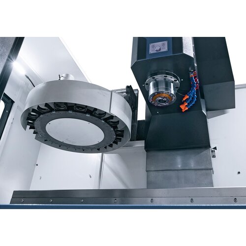 16-station tool changer for short 
changeover times