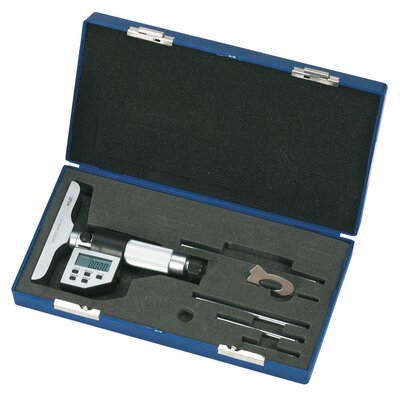 Electronic digital depth micrometer 0 - 100 mm / 0,001 mm