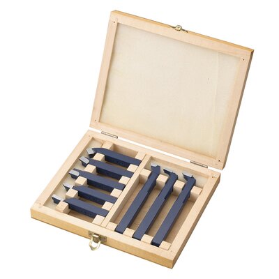 Carbide tipped tool set 12 mm, 8 pcs.