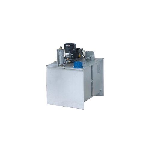 Individual hydraulic unit with oil cooling  eliminates vibrations and thermal strain  on the machine frame.