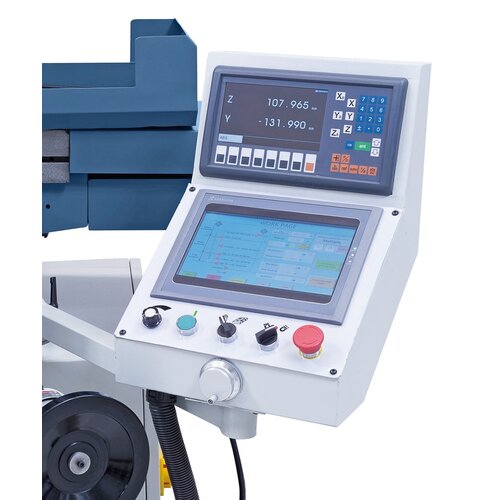 Control with touch operation and 
electronic handwheel.