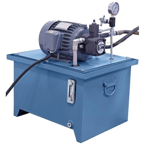 Separate hydraulic unit 
to eliminates vibrations 
and thermal strain