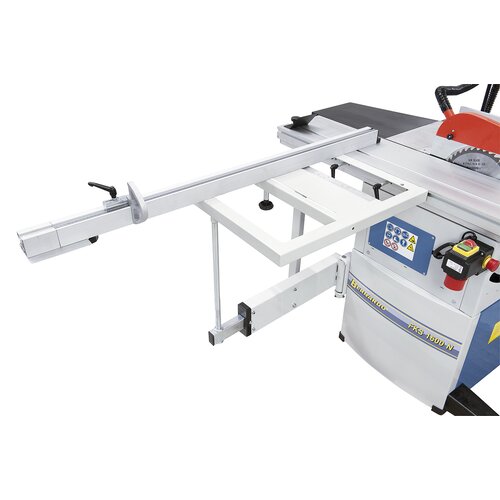 Steplessly tiltable telescopic arm (2 x 45º)  can be mounted at front or rear of square table.