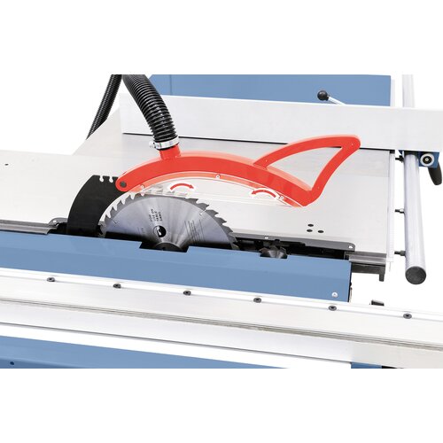 Complete with scoring unit for burr-free operation of panels.