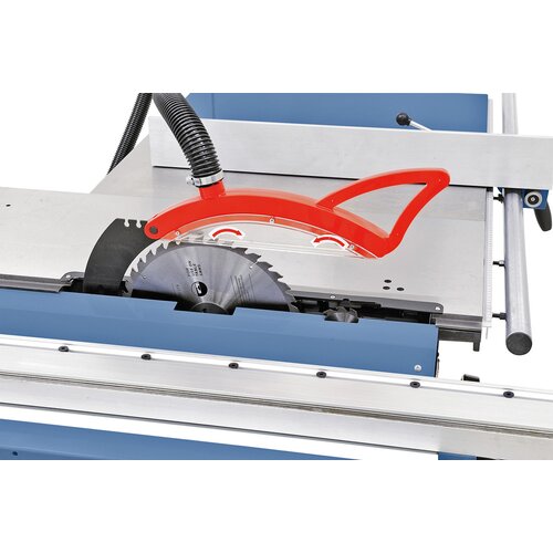 Complete with scoring unit for burr-free operation of panels.