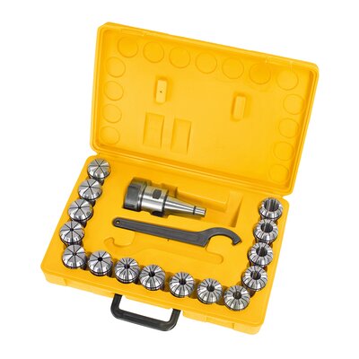 Mill chuck set ER 40, ISO 30, 3 - 25 mm, 16-pcs.