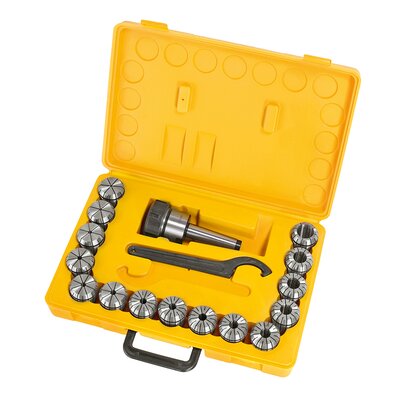 Mill chuck set ER 40, MT 3, 3 - 25 mm, 16 pcs.