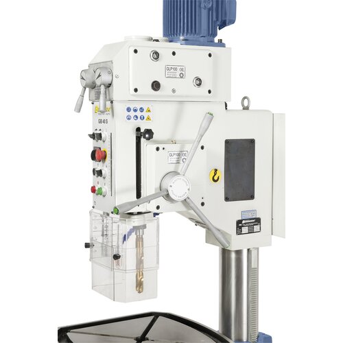 Machine comes complete with automatic spindle feed and work lamp to ensure precise workmanship.