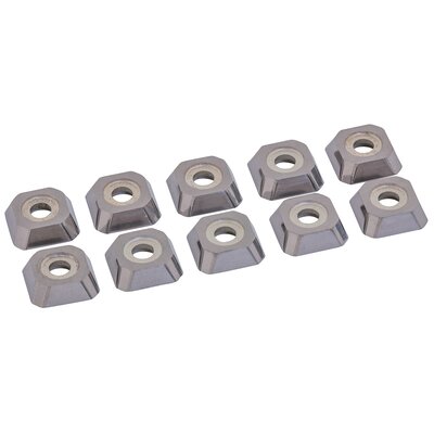 Carbide inserts (10 pcs.) f. KFM 900 Duo (straight)
