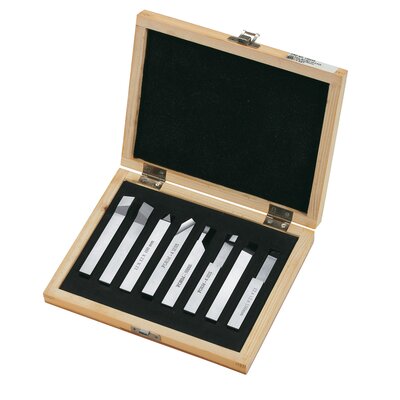 HSS-Carbide tipped tool set, 16 mm, 8 pcs.