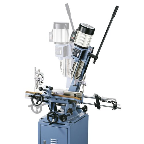 Spindle head tilts to the right and to the left up to 22.5°.