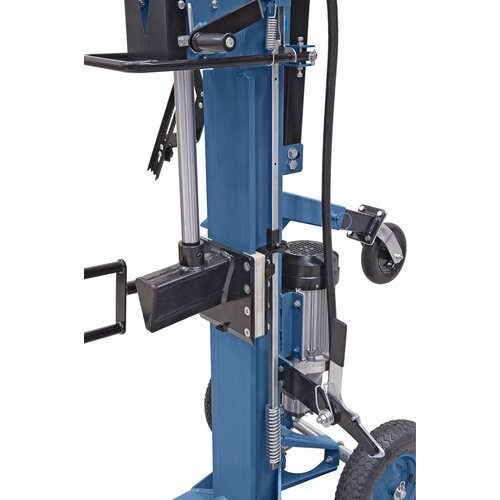 Large splitting wedge 
features solid, durable plastic guide.