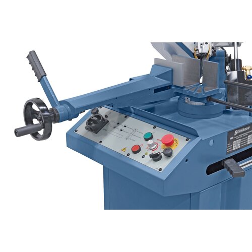 Large vice with quick clamping lever, ideal for serial section.
