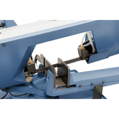Bandsaw blade guides feature ball bearings for precise results