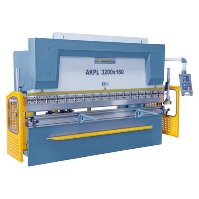 Hydraulische Abkantpresse AKPL 3200 x 160 mit manueller Bombiereinrichtung *