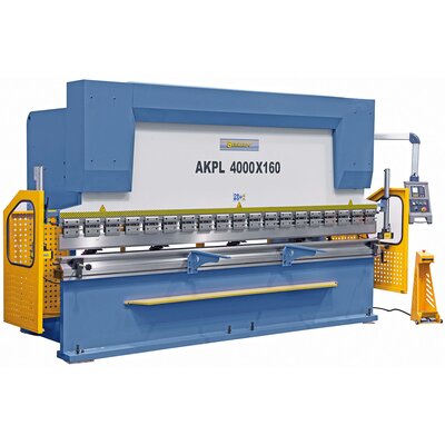 Hydraulische Abkantpresse AKPL 4000 x 160 mit manueller Bombiereinrichtung *