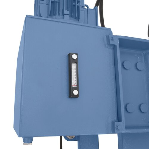Hydraulikanlage mit hochwertigen Komponenten.