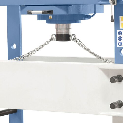 Including device for height adjustment of the work table.