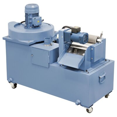 Dust suction with coolant system and magnetic separator for BSG 50100 PLC and BSG 60120 PLC