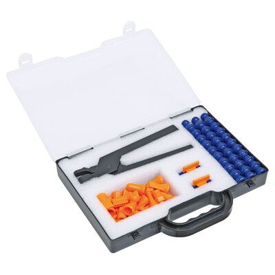 Set di tubi del refrigerante 1/4“ 28 pz., attacco 1/4“